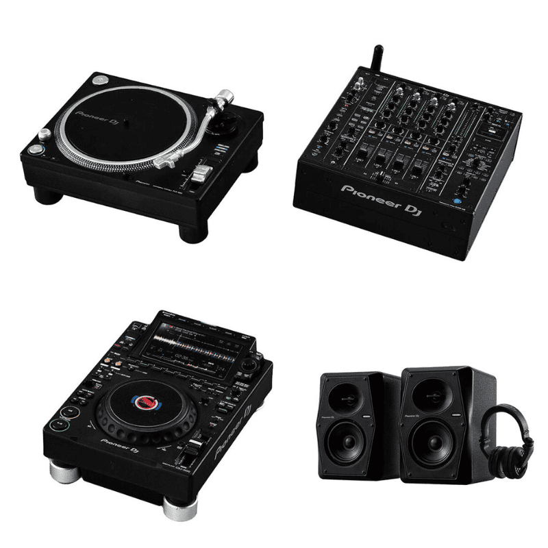 Gashapon Pioneer DJ Collection Miniature - BANDAI