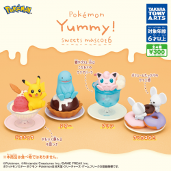 Gashapon Pokémon Yummy! Sweets Vol.6