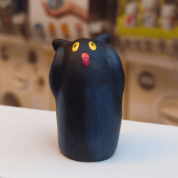 Gashapon Le Cri de Munch version Chat