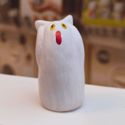 Gashapon Le Cri de Munch version Chat