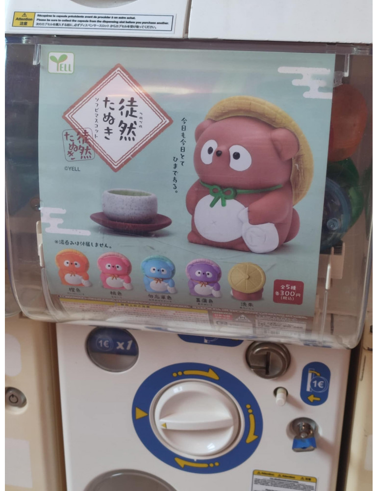 Affiche officielle collection Gachapon Tanuki