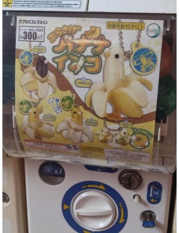 Affiche officielle collection Gachapon Banane Perruche
