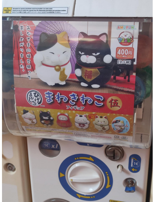 Affiche officielle collection Gachapon Maneki Neko