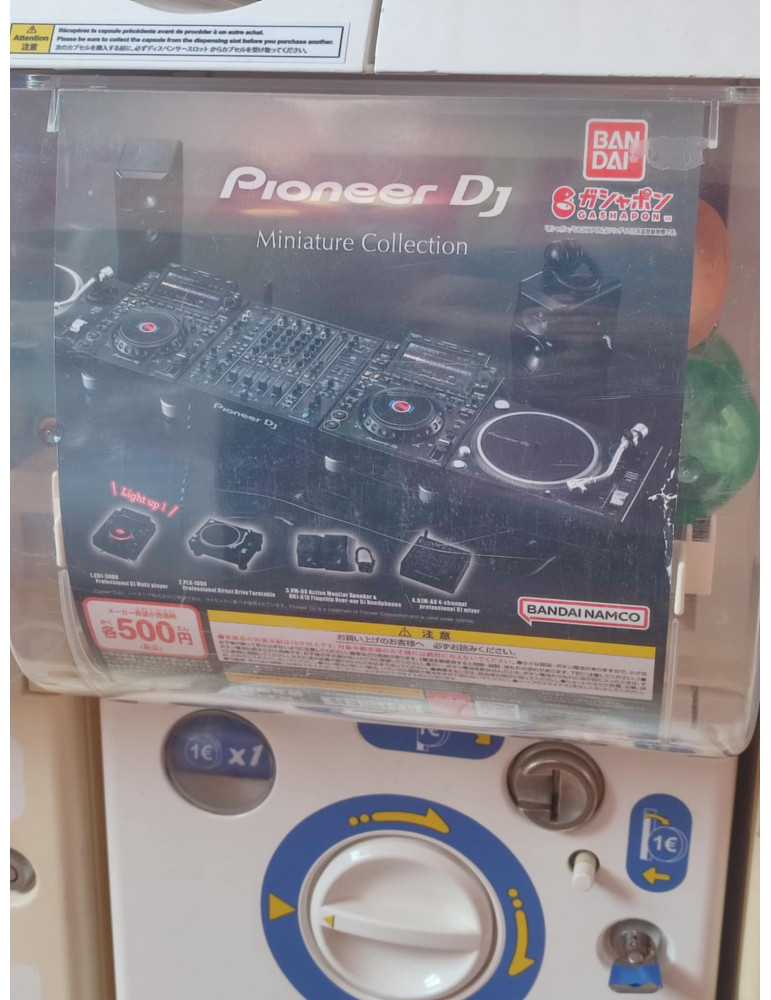 Affiche officielle collection Gashapon Pioneer DJ