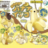 Gashapon Porte Clés Banane Perruche